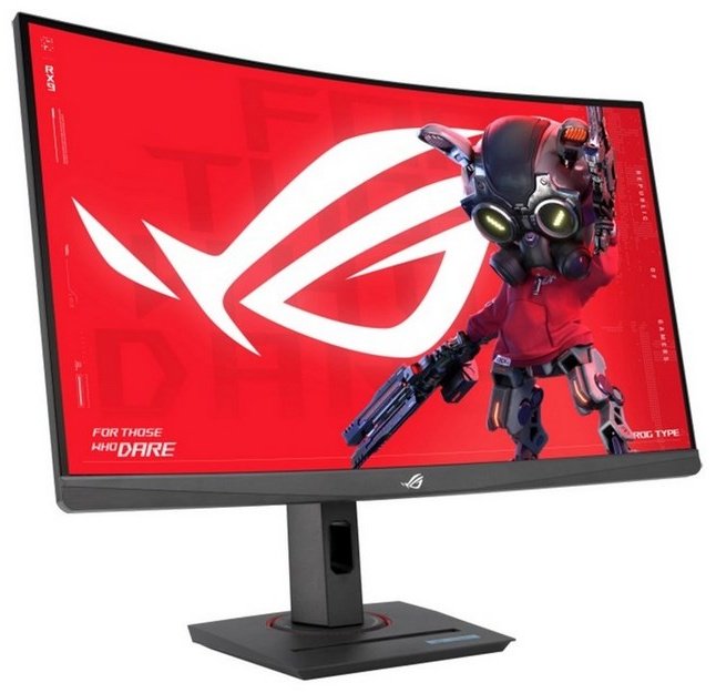 Монитор 32&#34; ASUS XG32WCS 90LM0AC0-B1970 черный