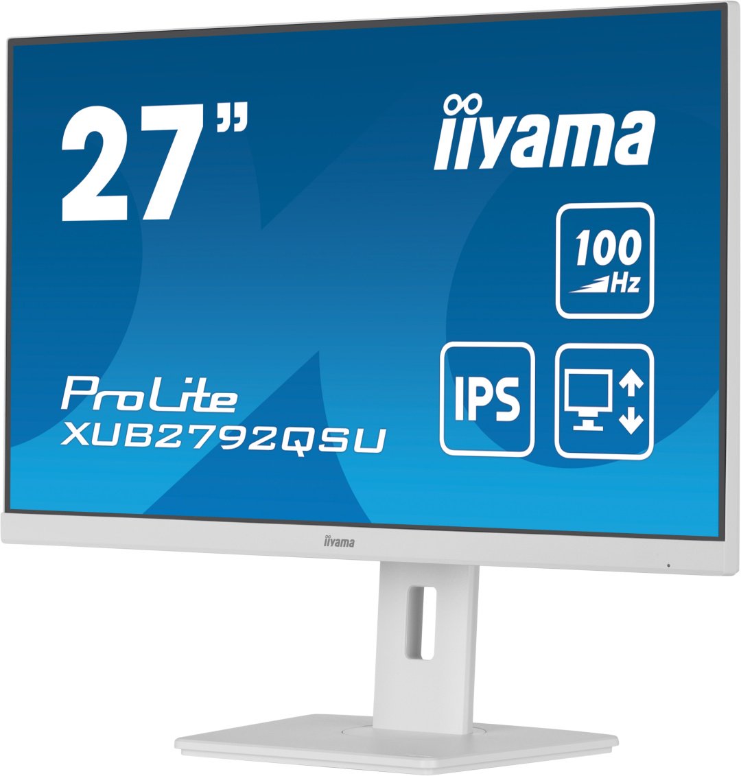 Монитор 27&#34; Iiyama XUB2792QSU-W6 белый купить,0
