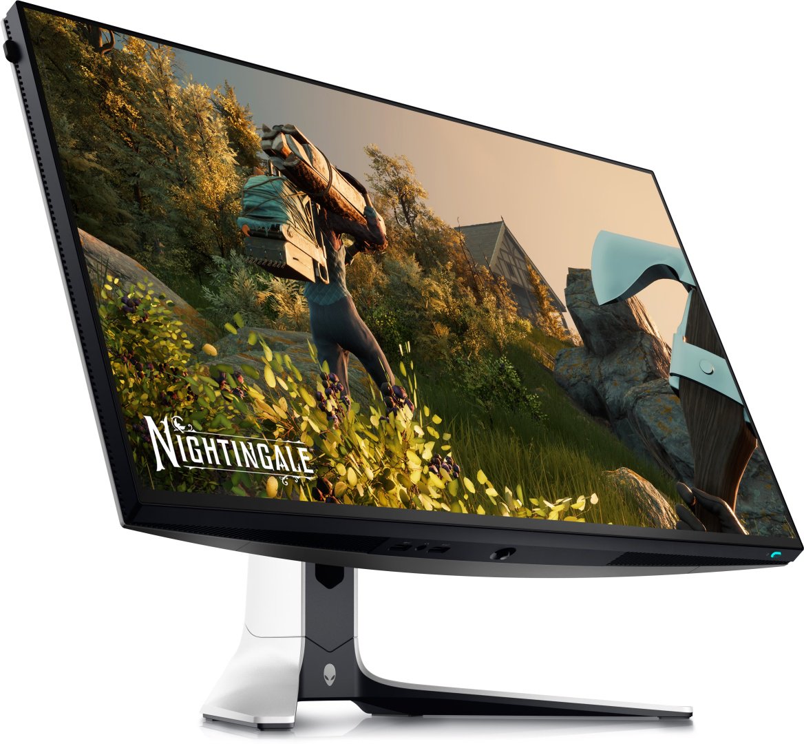 Монитор DELL Alienware AW2723DF серебристый купить,0