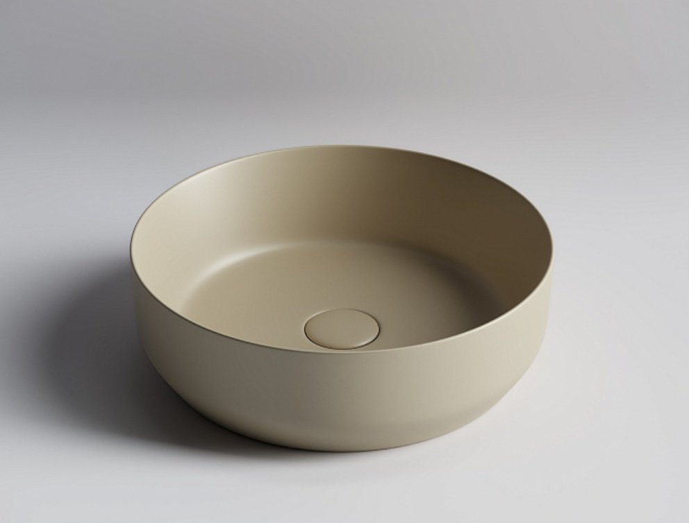 Раковина Ceramicanova CN6022MC накладная круглая 39, санфарфор