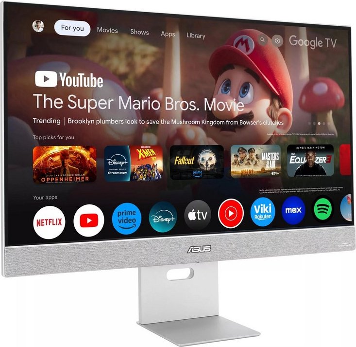 Монитор 27&#34; ASUS ZenScreen Smart MS27UC 90LM0A3HB01070 серебристый