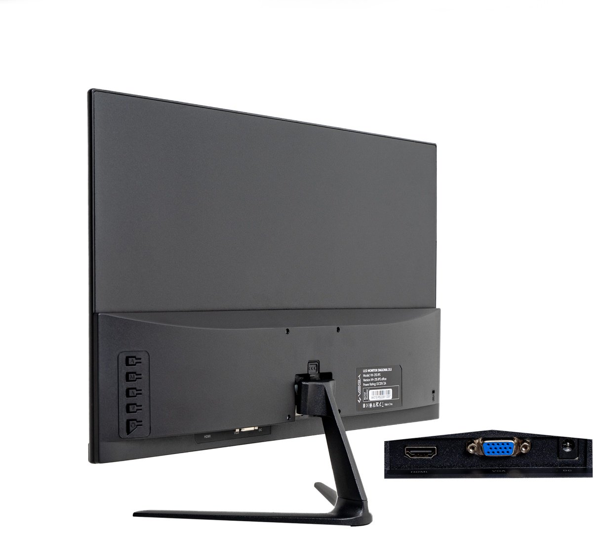 Монитор 21.5" VEGA VHF215-100CA черный - ForteMarket Монитор 21.5" VEGA VHF215-100CA черный купить,0