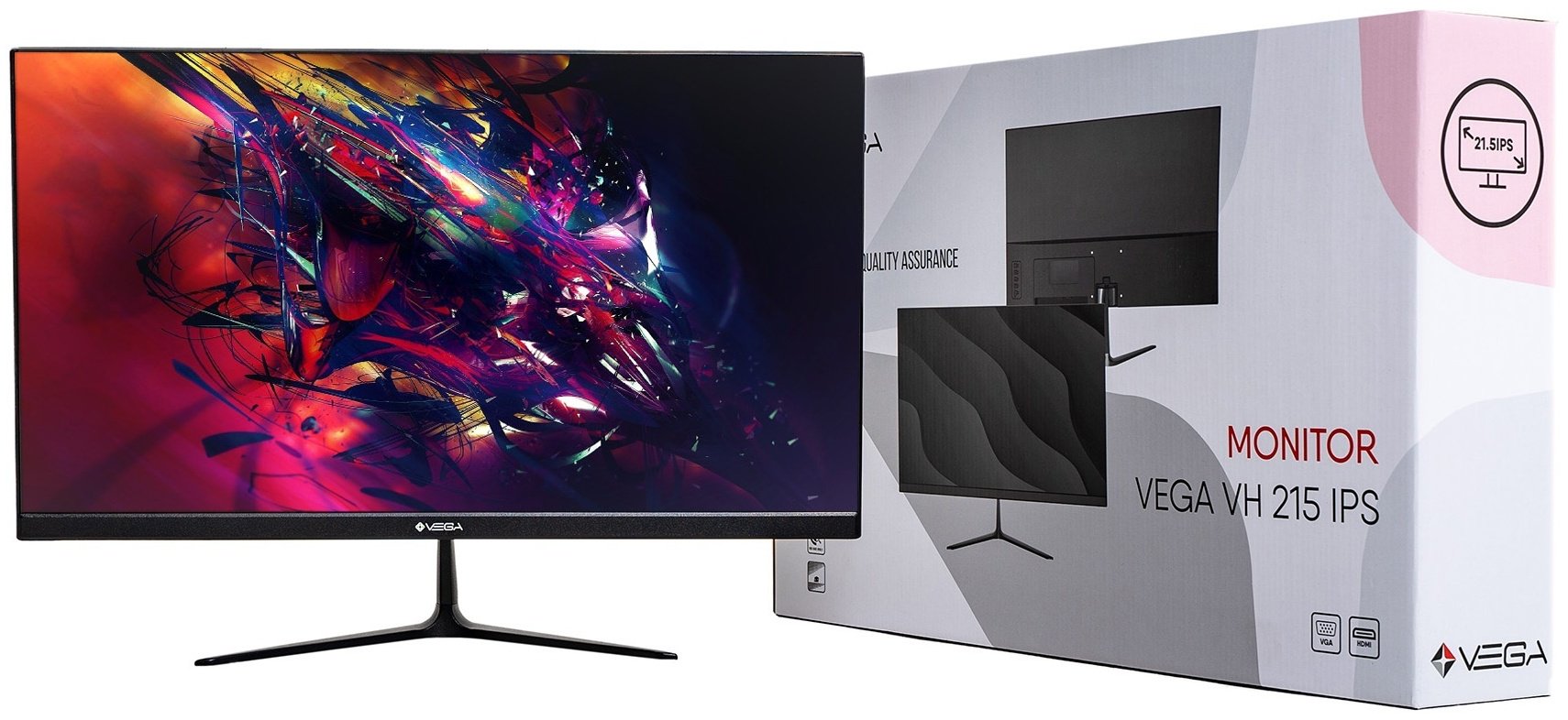 Монитор 21.5" VEGA VHF215-100CA черный - ForteMarket Монитор 21.5" VEGA VHF215-100CA черный купить,0