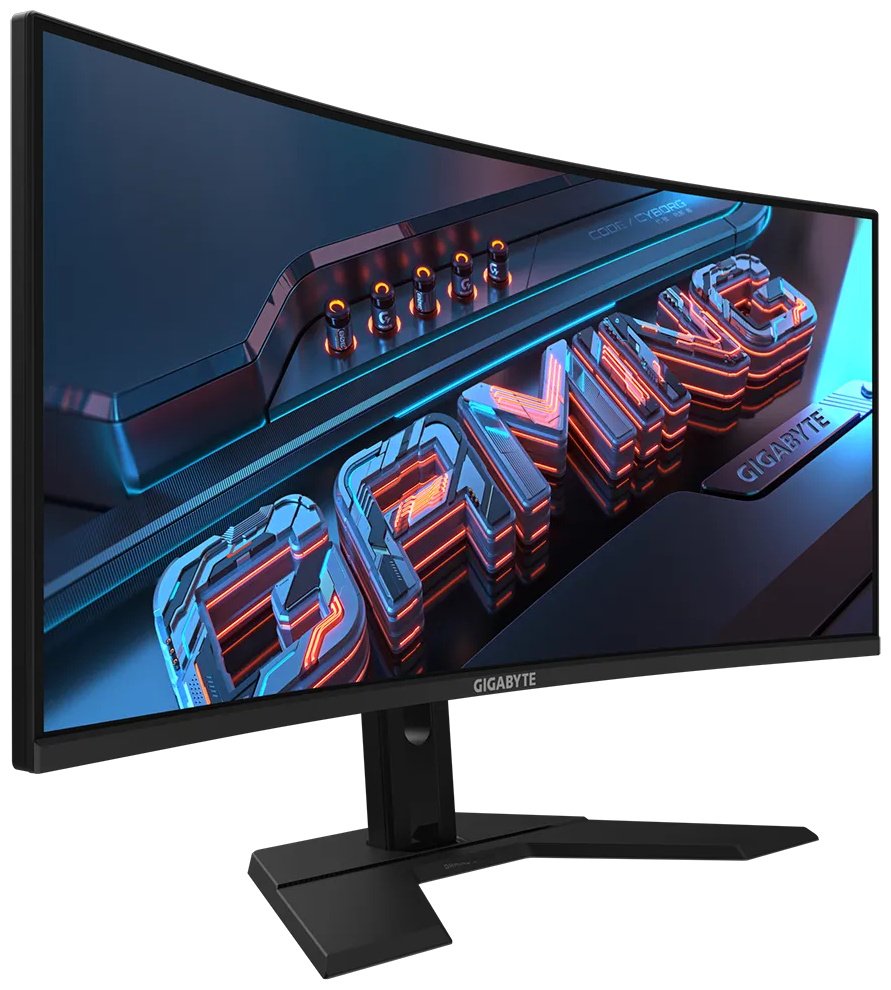Монитор 34&#34; GIGABYTE GS34WQC EK черный купить,0