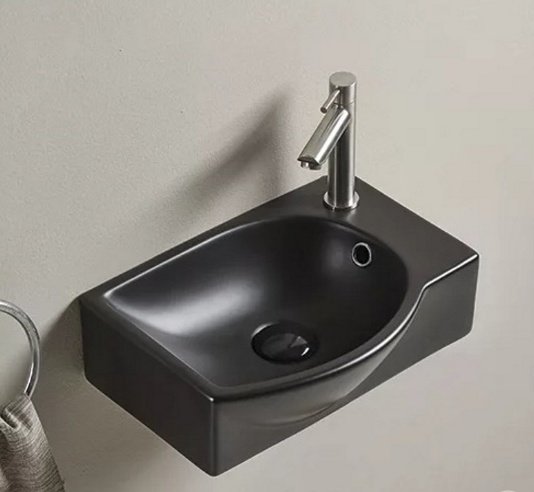 Раковина GID-ceramic Bm9276L подвесная прямоугольная 40.5, керамика