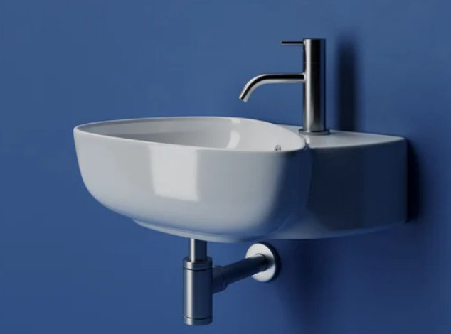 Раковина Ceramicanova CN5049 подвесная нестандартная 49.5, санфарфор купить,NaN