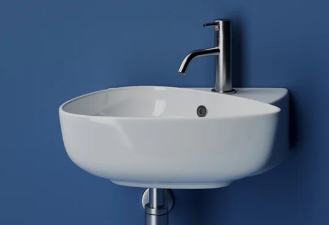 Раковина Ceramicanova CN5049 подвесная нестандартная 49.5, санфарфор купить,NaN