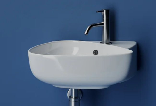 Раковина Ceramicanova CN5049 подвесная нестандартная 49.5, санфарфор купить,NaN
