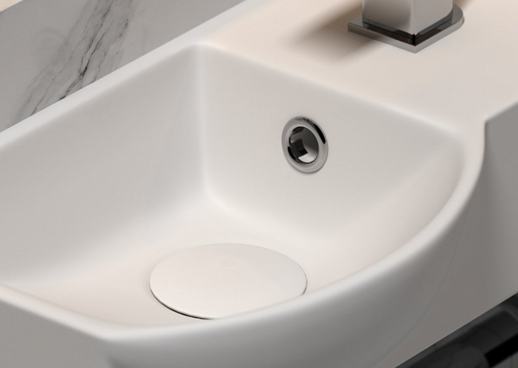 Раковина Ceramicanova CN6039L подвесная прямоугольная 40, санфарфор - ForteMarket Раковина Ceramicanova CN6039L подвесная прямоугольная 40, санфарфор купить,0