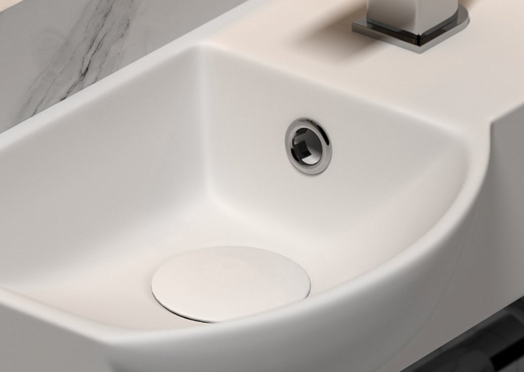 Раковина Ceramicanova CN6039L подвесная прямоугольная 40, санфарфор купить,120900