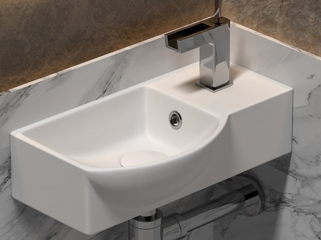 Раковина Ceramicanova CN6039L подвесная прямоугольная 40, санфарфор купить,120900
