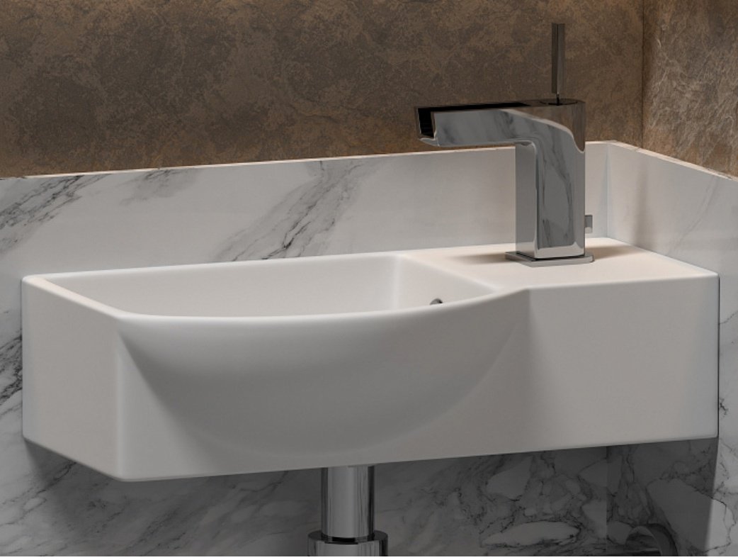 Раковина Ceramicanova CN6039L подвесная прямоугольная 40, санфарфор - ForteMarket Раковина Ceramicanova CN6039L подвесная прямоугольная 40, санфарфор купить,0