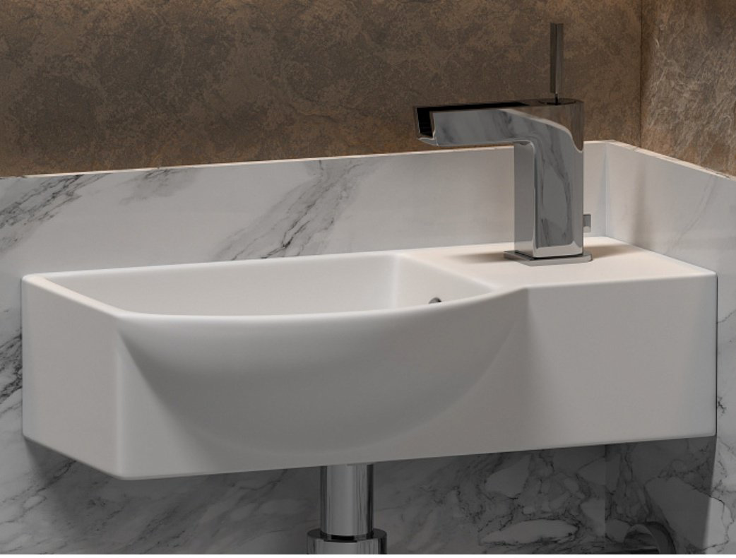 Раковина Ceramicanova CN6039L подвесная прямоугольная 40, санфарфор купить,120900