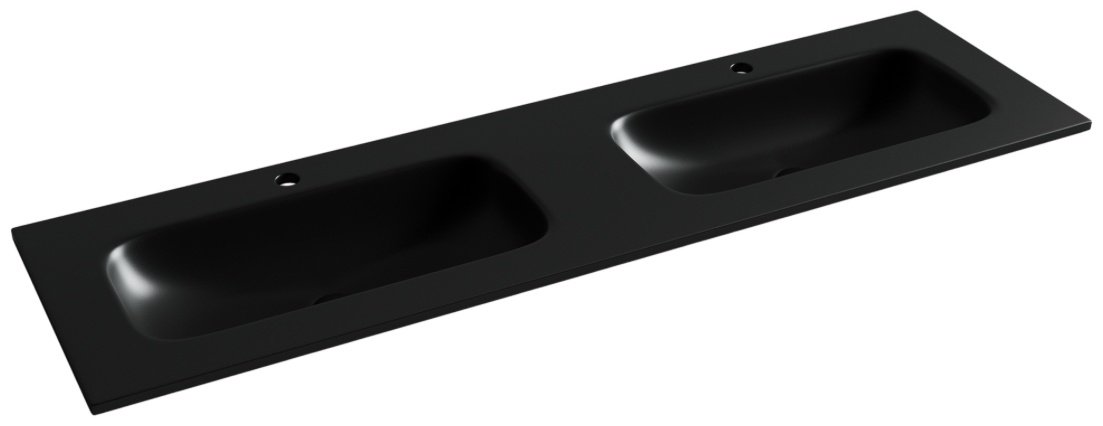 Раковина Ceramicanova CN7023MB врезная прямоугольная 161, санфарфор