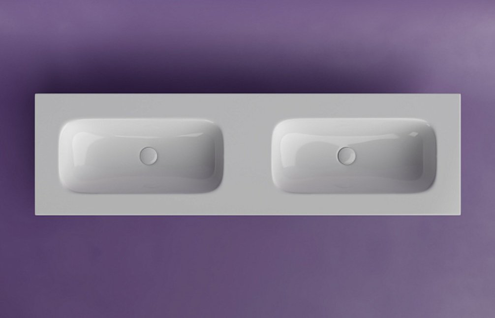 Раковина Ceramicanova CN7023wx врезная прямоугольная 161, санфарфор купить,1585900