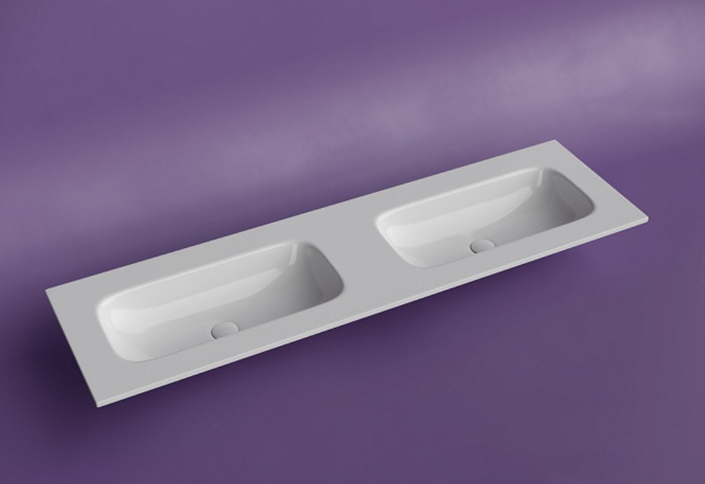 Раковина Ceramicanova CN7023wx врезная прямоугольная 161, санфарфор купить,0
