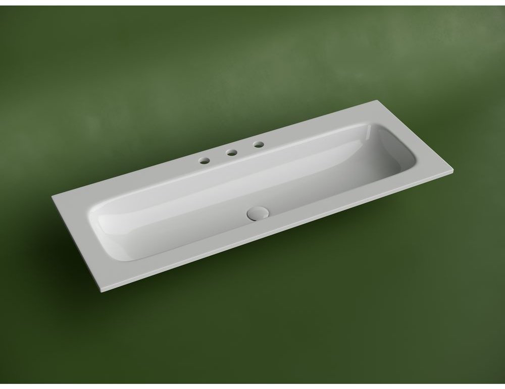 Раковина Ceramicanova CN7024 накладная прямоугольная 45.7, мрамор купить,507500