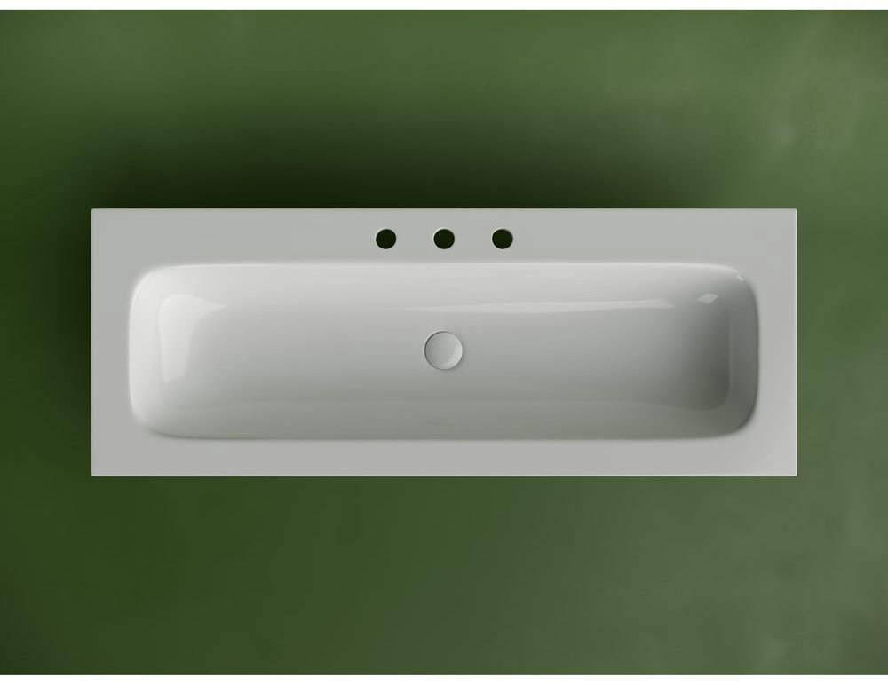 Раковина Ceramicanova CN7024 накладная прямоугольная 45.7, мрамор купить,507500