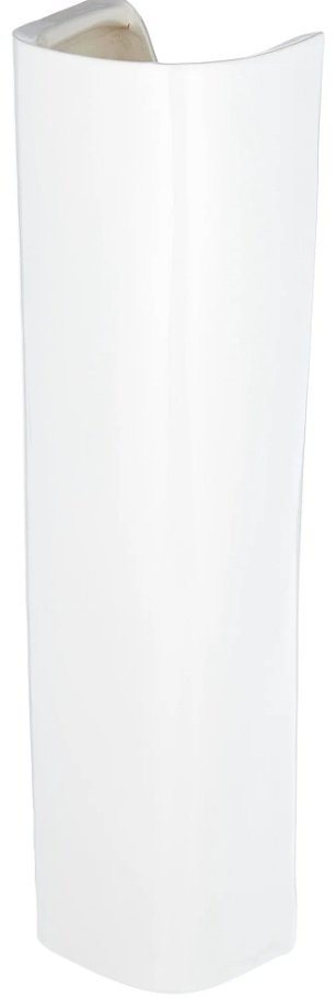 Раковина Gesso W101 Home de luxe с кр. и сливн хром.кольцом с пьедесталом полукруглая 48, санфарфор купить,0