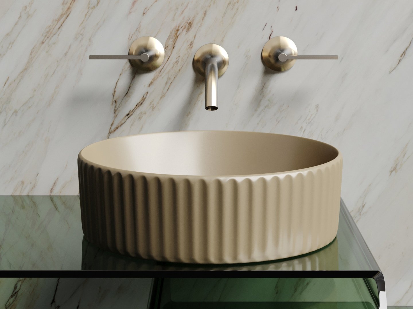 Раковина Ceramicanova Element накладная круглая 36, санфарфор - ForteMarket Раковина Ceramicanova Element накладная круглая 36, санфарфор купить,0