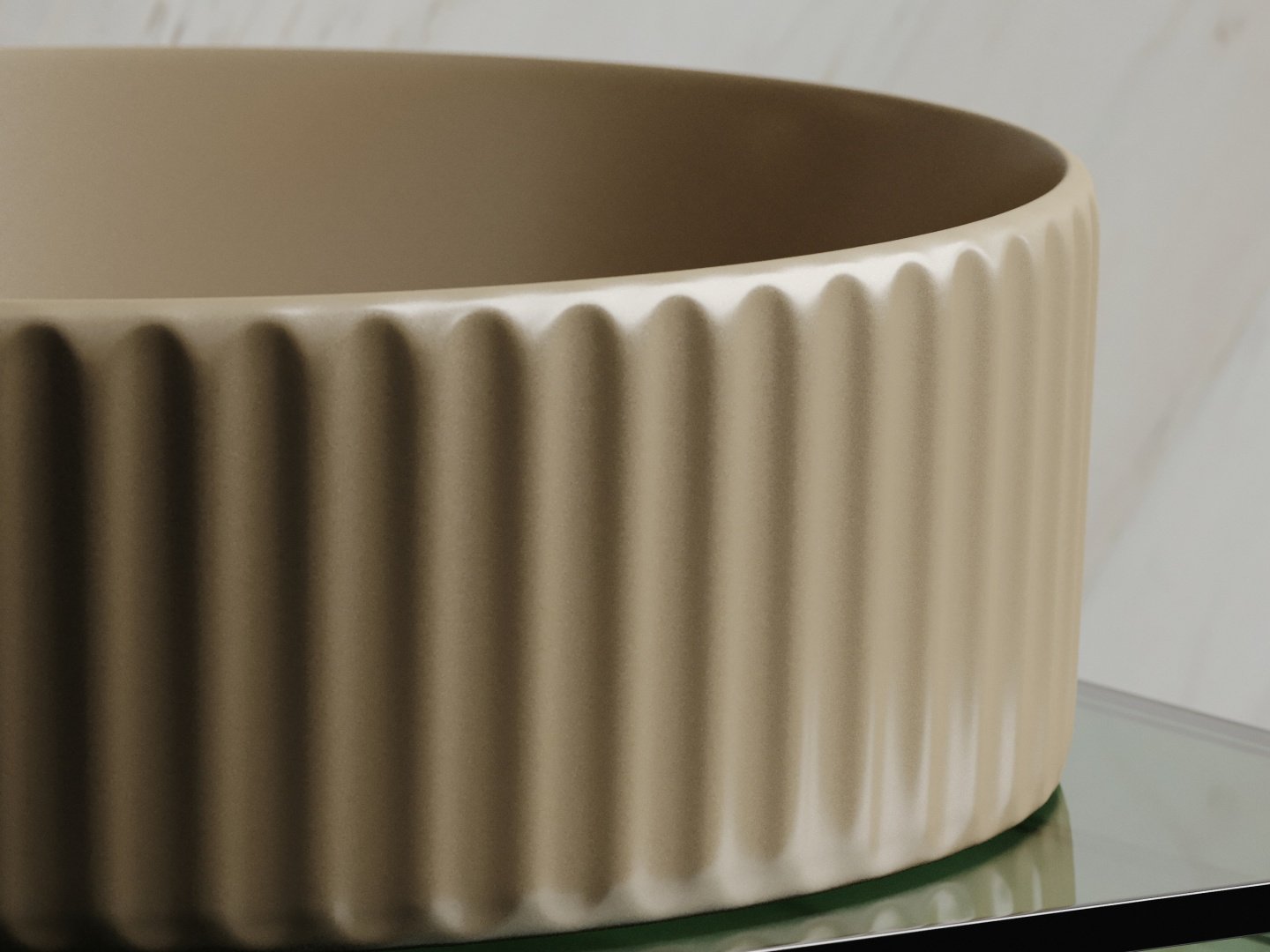 Раковина Ceramicanova Element накладная круглая 36, санфарфор