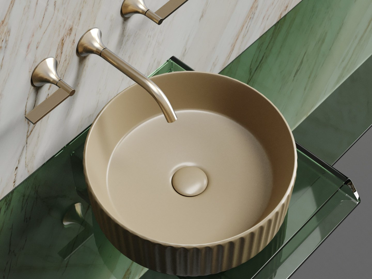 Раковина Ceramicanova Element накладная круглая 36, санфарфор купить,295700