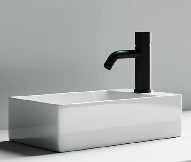 Раковина Ceramicanova CN5007 подвесная прямоугольная 37.5, санфарфор купить,0