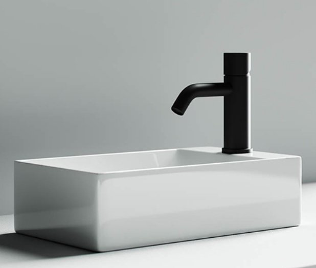 Раковина Ceramicanova CN5007 подвесная прямоугольная 37.5, санфарфор купить,112200