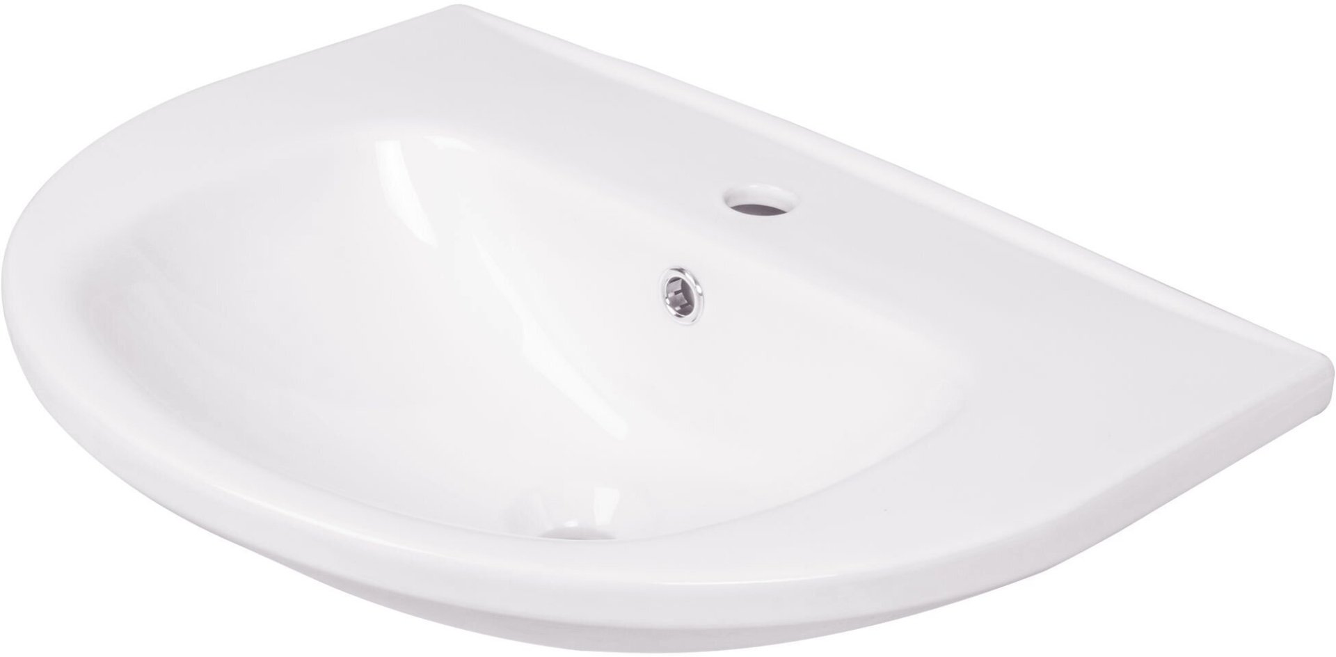 Раковина ВКЗ W Universal Home de luxe ВКЗ с пьедесталом овальная 60, фаянс