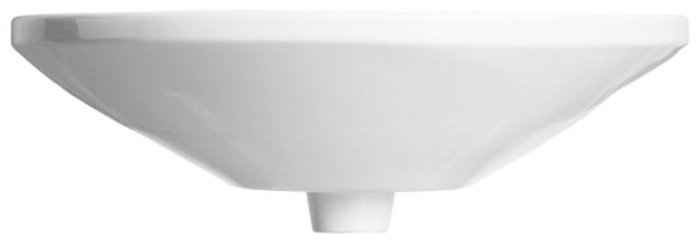 Раковина ВКЗ W Universal Home de luxe ВКЗ с пьедесталом овальная 60, фаянс купить,NaN