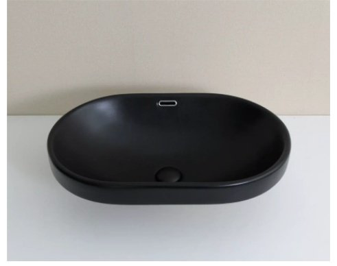 Раковина GID-ceramic Bm1004 врезная овальная 61, керамика купить,NaN