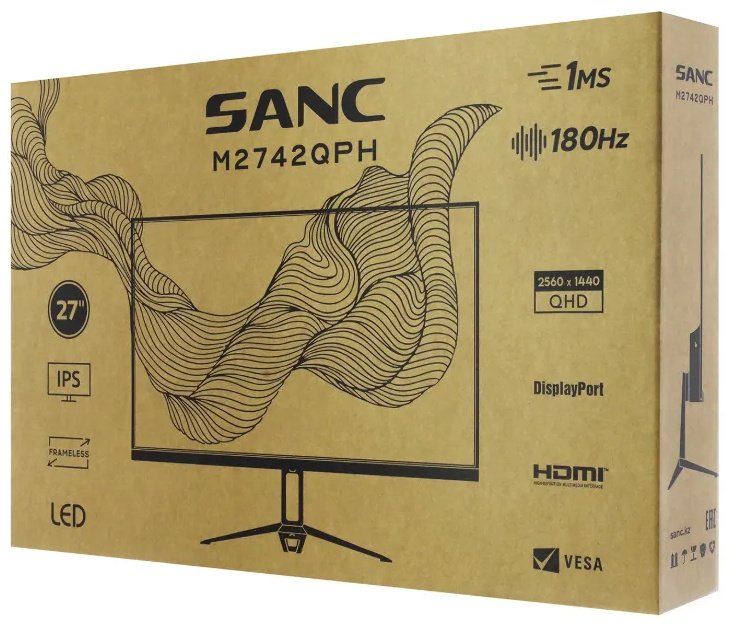 Монитор 27" Sanc M2742QPH черный - ForteMarket Монитор 27" Sanc M2742QPH черный купить,0