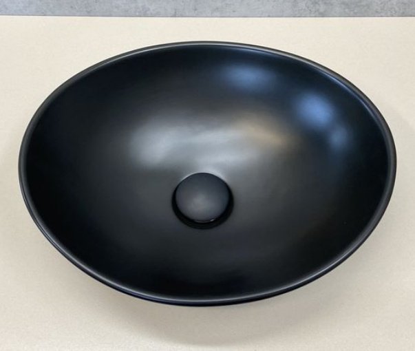 Раковина Comforty 7838MB накладная овальная 40.5, санфарфор