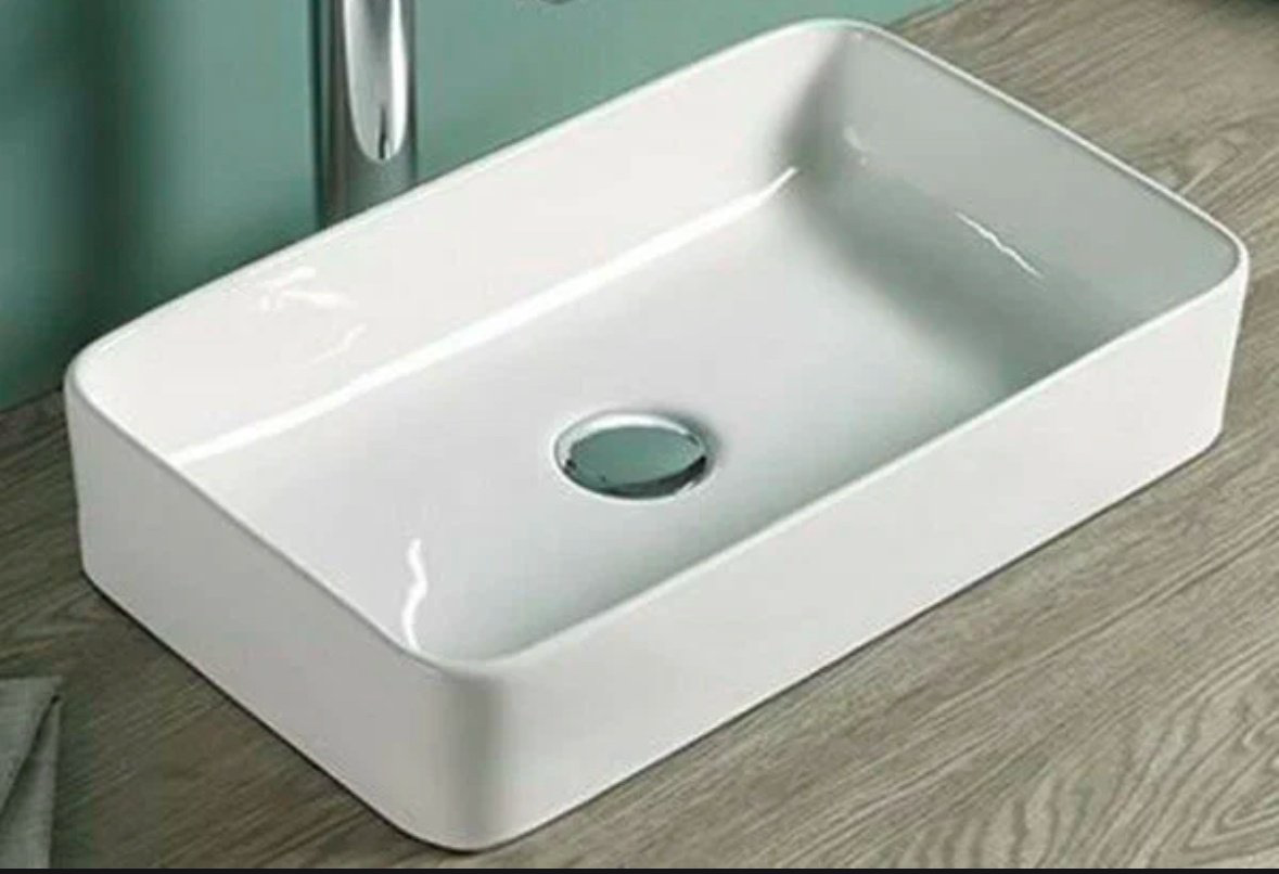 Раковина Comforty 78575-70 накладная прямоугольная 71, санфарфор купить,106664