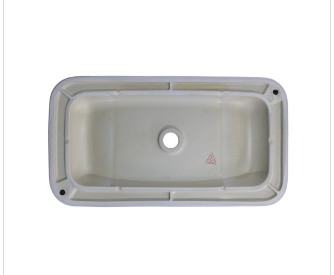 Раковина Comforty 78575-70 накладная прямоугольная 71, санфарфор