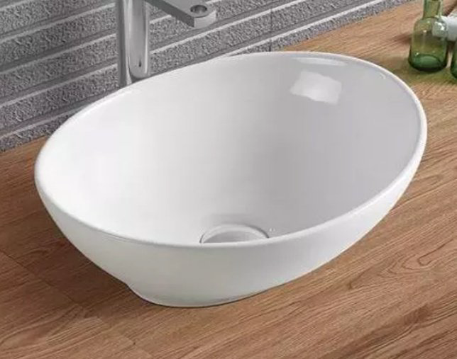 Раковина Comforty T-K60 накладная овальная 40, санфарфор купить,44974