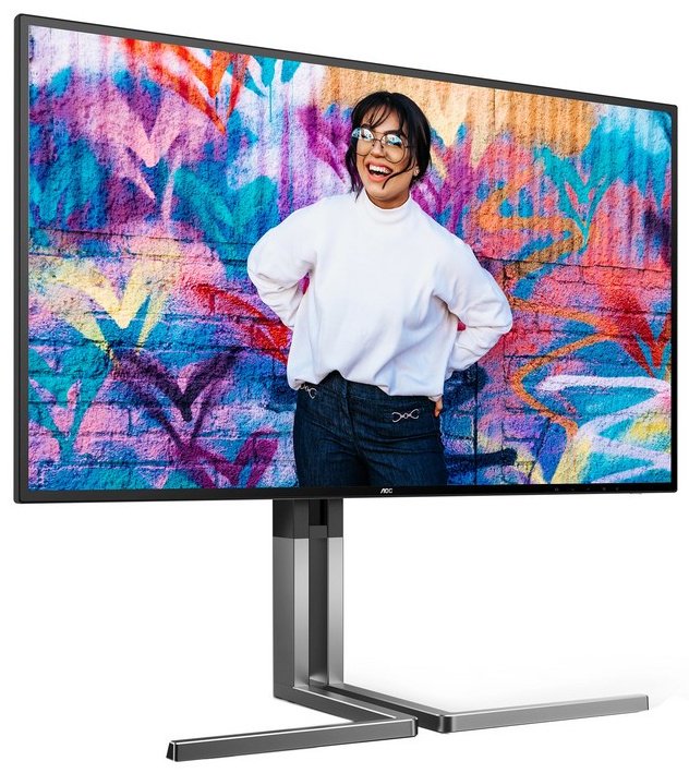 Монитор 28&#34; AOC U27U3CV серый