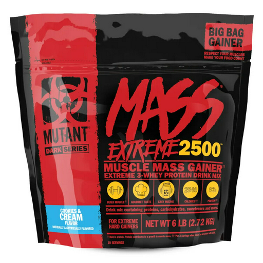 Гейнер Mutant Mass XXXTreme 2500 6 lbs 2.7kg печенье со сливками