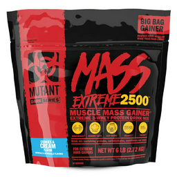 Гейнер Mutant Mass XXXTreme 2500 6 lbs 2.7kg печенье со сливками - ForteMarket
