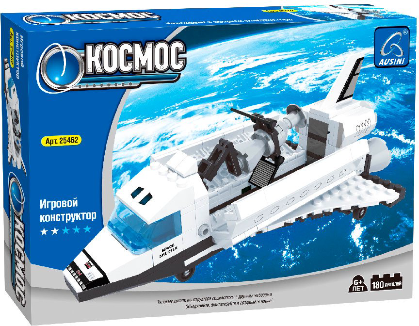 Конструктор Ausini Космос Космический шаттл 25462 180 предметов