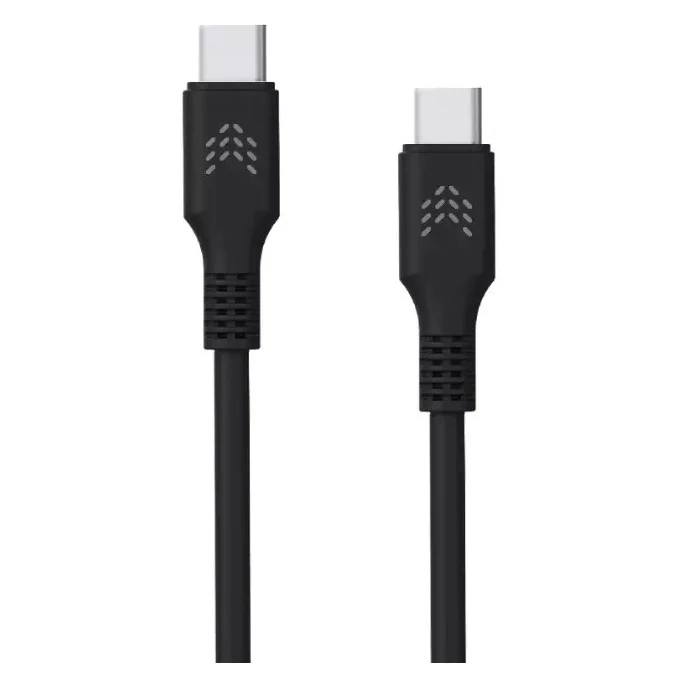 Кабель для телефона ROCKET FLEX USB-C/USB-C 60W 3.0A 1м черный купить,NaN
