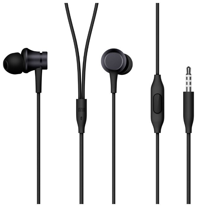 Наушники Xiaomi Mi Earphones Basic HSEJ03JY/ZBW4354TY/ZBW4441GL Matte Black купить,NaN