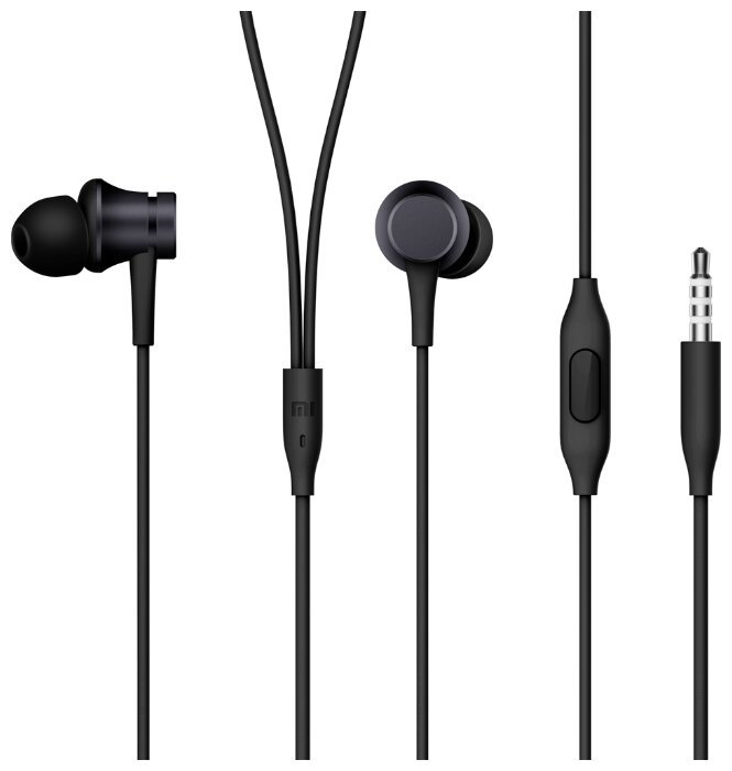 Наушники Xiaomi Mi Earphones Basic HSEJ03JY/ZBW4354TY/ZBW4441GL Matte Black купить,NaN
