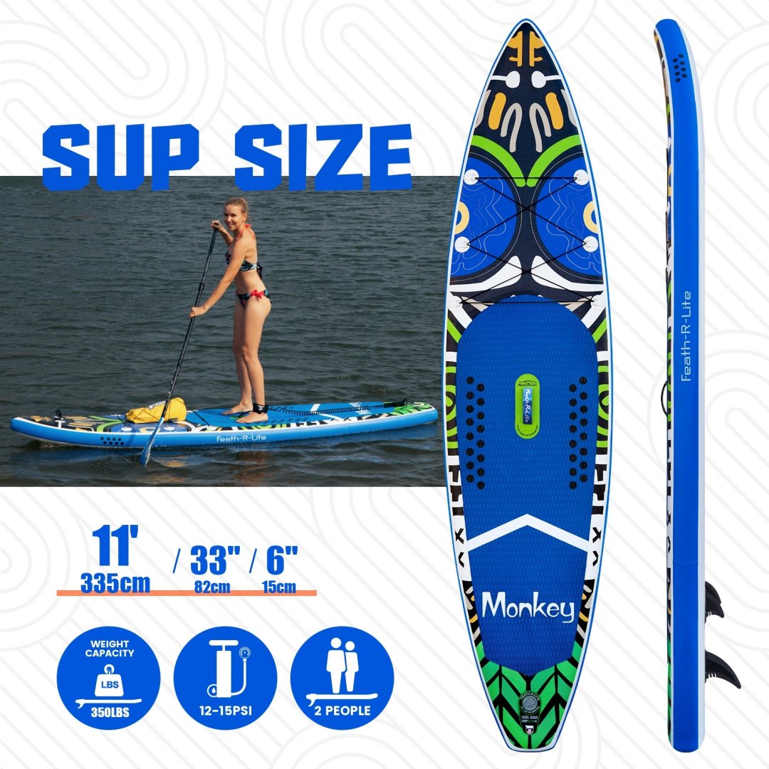 Доска Funwater SUPFR02A 2024 335 мультиколор