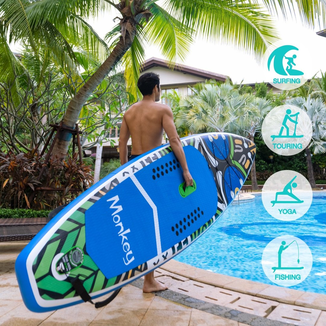 Доска Funwater SUPFR02A 2024 335 мультиколор