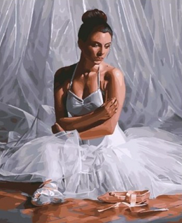 Картина по номерам Paintboy За кулисами 40х50 28 цветов купить,NaN