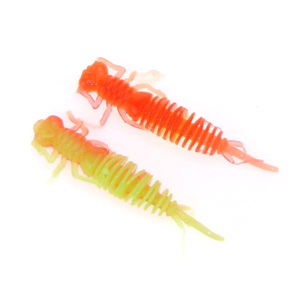 Силиконовая приманка Turbo Larva 50мм 202 сыр 8шт купить,NaN