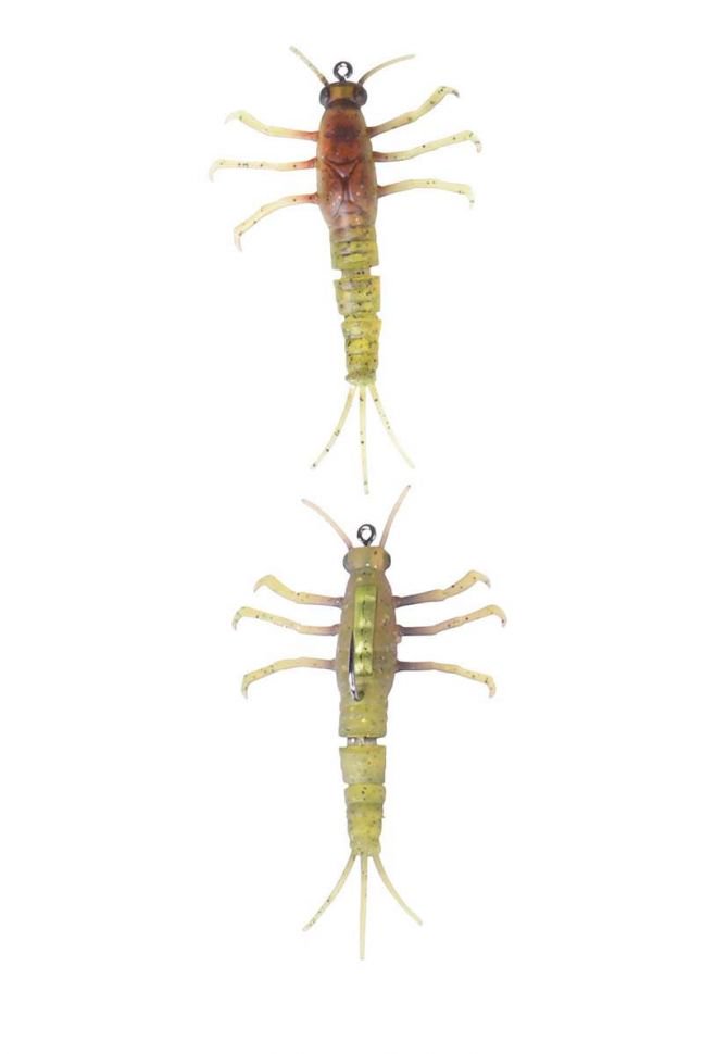 Мягкая приманка Savage Gear 3D TPE Mayfly Nymph 50мм 2.5гр 02-Olive 1шт купить,NaN