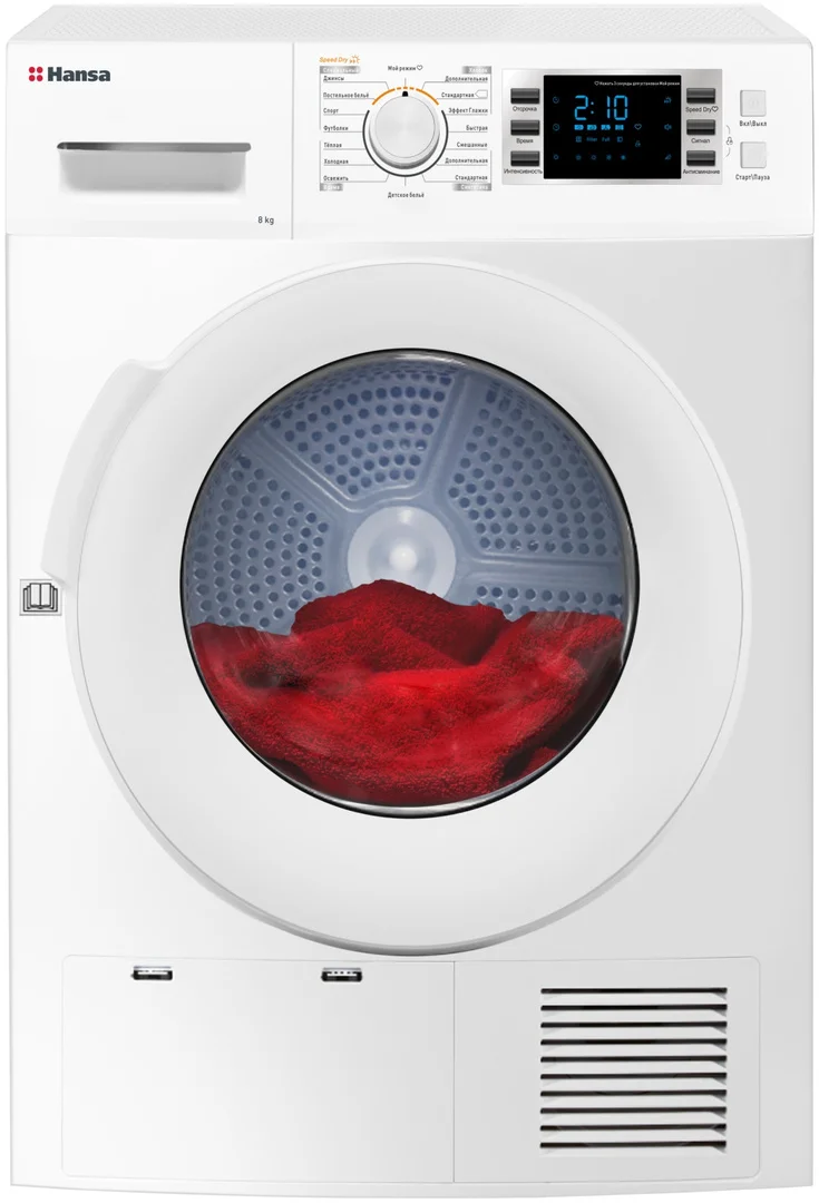 Сушильная машина Hansa TDH8C1W белая купить,NaN