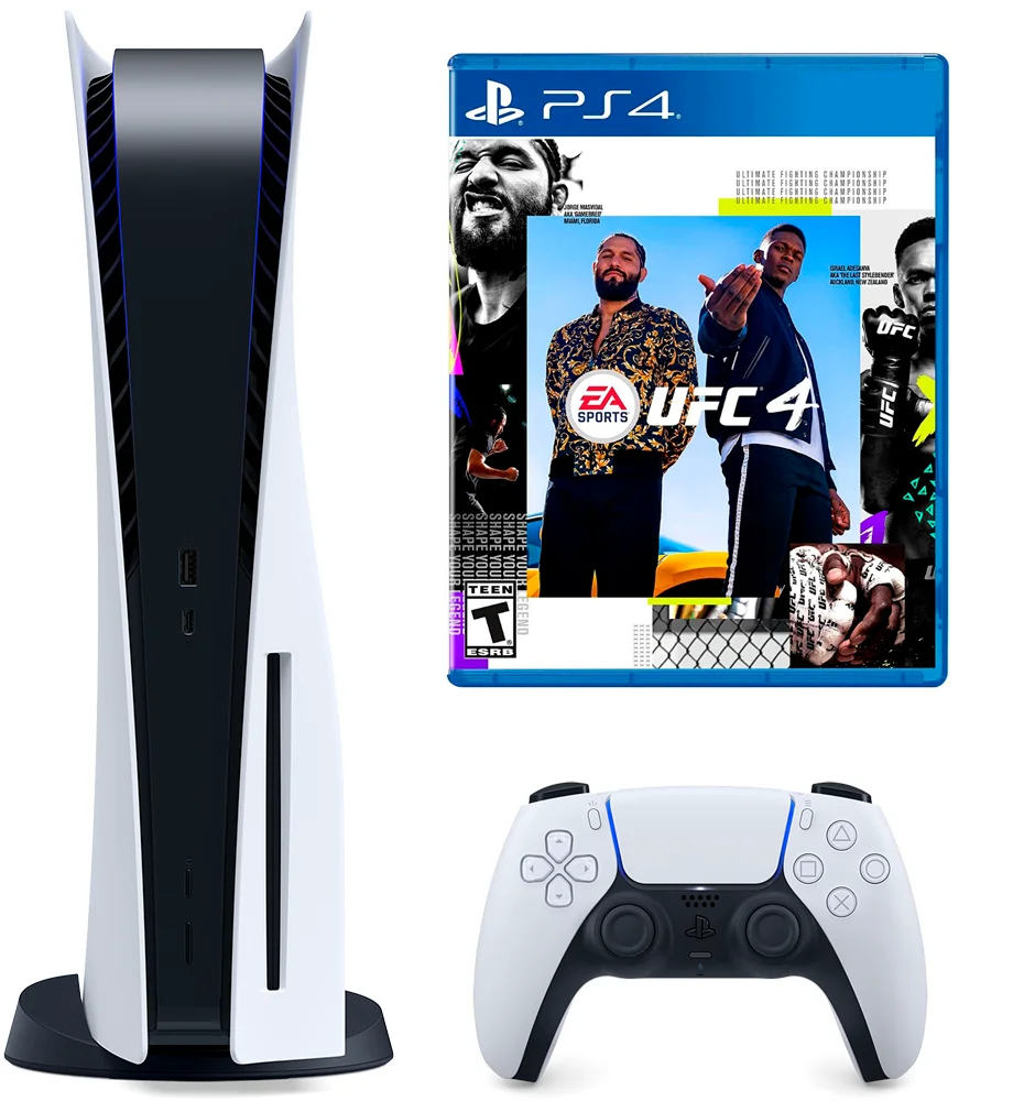 Игровая консоль Sony PlayStation 5 + UFC 4 (PS4)